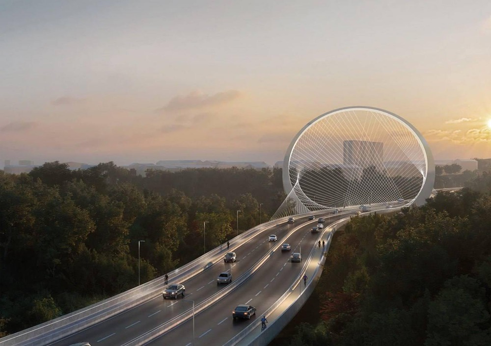 К 2027 году в Москве запланировано строительство 390-метрового моста через Москву-реку