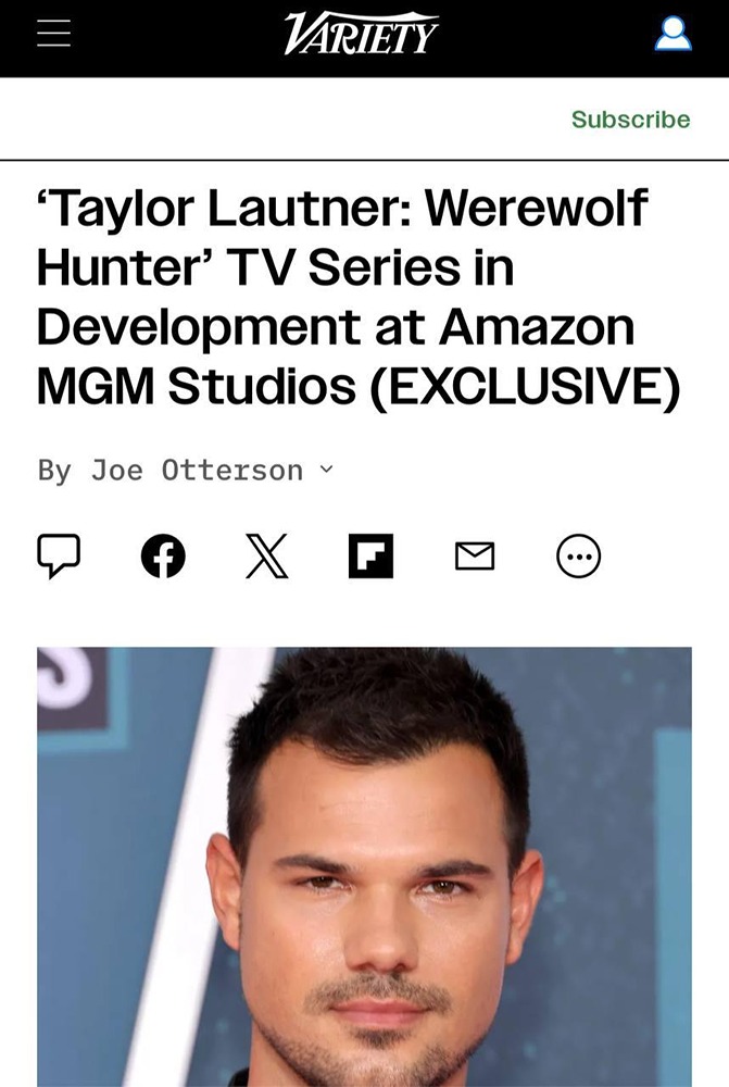 Компания Amazon (AMZN) сообщила о намерении снять сериал, посвящённый жизни и карьере актёра, прославившегося благодаря роли Джейкоба в фильме «Сумерки»