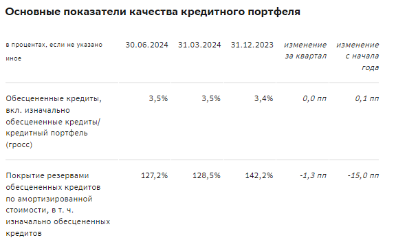 Сокращенные результаты МСФО за 6 месяцев 2024 года