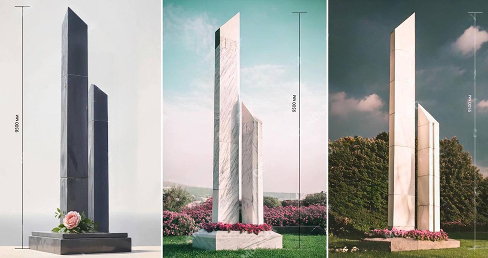 В сети опубликовали изображение будущего мемориала, который установят в честь погибших в результате террористического акта в «Крокус Сити Холле»