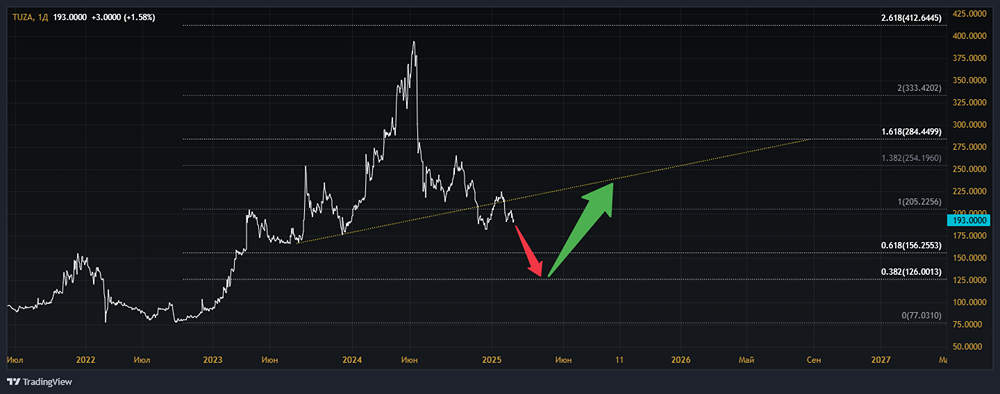 Взгляд на акции ТЗА