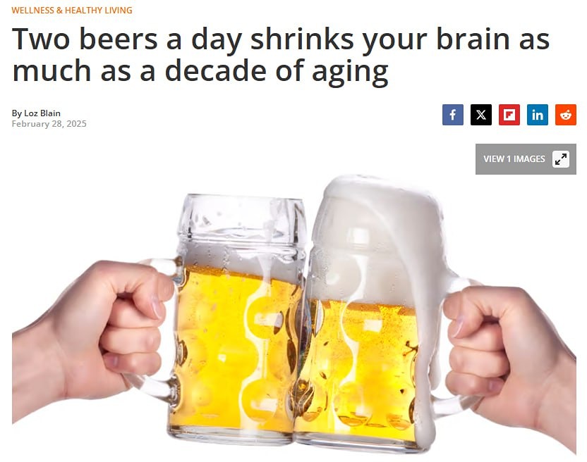 Пиво в меру