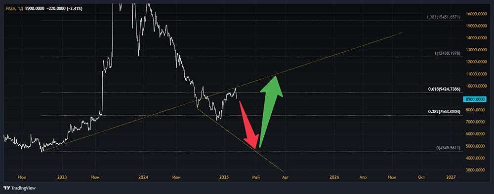 Взгляд на акции ПАВЛОВСКИЙ АВТОБУС [PAZA]