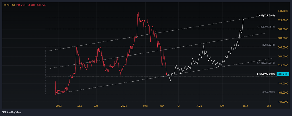 Прогноз. Прогноз цены. Анализ. Аналитика. Мнение экспертов. Акции ВУШ ХОЛДИНГ