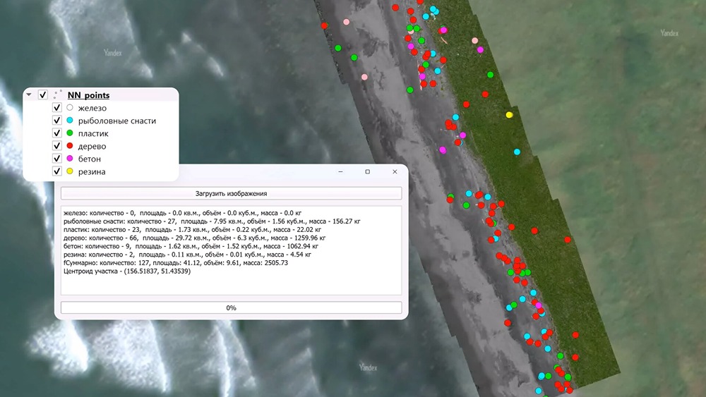 Нейросеть для очистки водоёмов