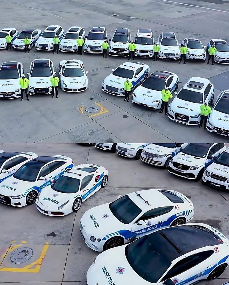 Откуда у полиции Турции люксовые авто?