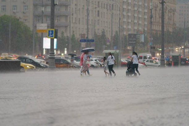 Когда ожидаются ливни в Москве?