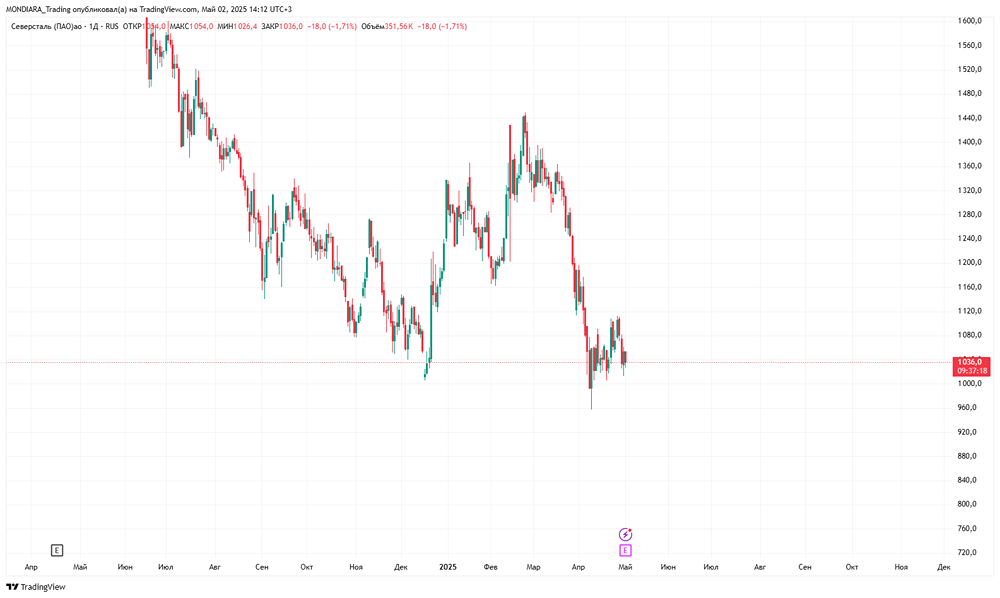 Время покупать акции Северсталь?