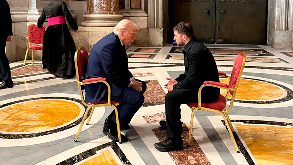 Стало известно,что обсуждали Зеленский и Трамп на встрече в Ватикане