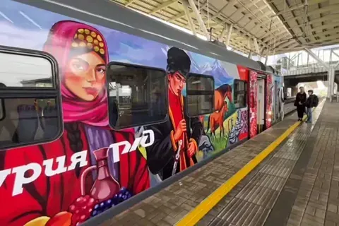 В Абхазию будет курсировать электричка из России