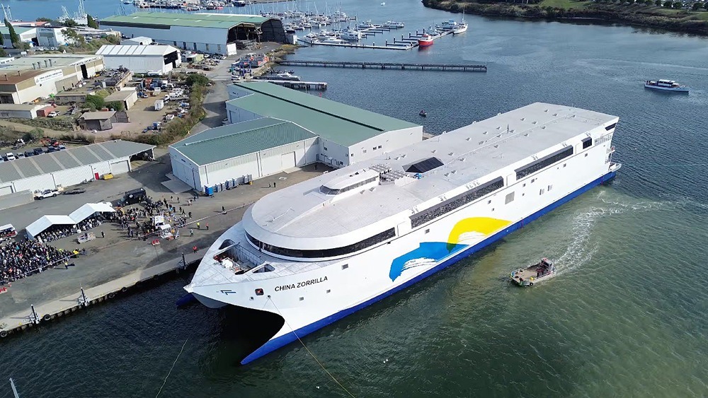 Где появился самый крупный в мире корабль, работающий на электричестве?