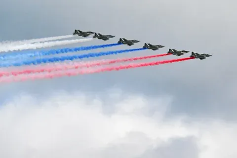 Как прошла авиационная репетиция парада?