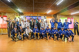 Три экипажа команды «КАМАЗ-мастер» заняли в итоге победный пьедестал после финиша Бахи «Арчеда»