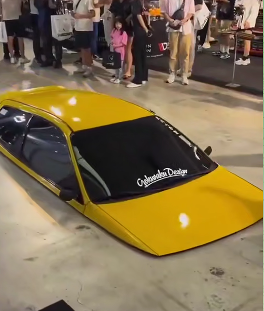 Как выглядит самый низкий автомобиль в мире?