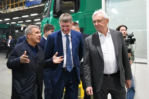 Как президент Татарстана оценил Камаз после тест-драйва?