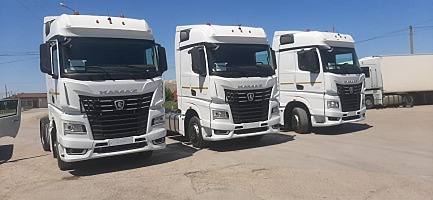 Современные тягачи КАМАЗ-54901 поколения К5 выбрала крупная компания Кубани