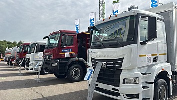КАМАЗ представил новейшую автотехнику поколения К5 на выставке CTT Expo & COMVEX 2025 в Москве
