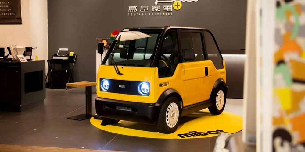 Японский электромобиль Mibot за 550 тыс. рублей: компактность, экономия и 2 250 предзаказов