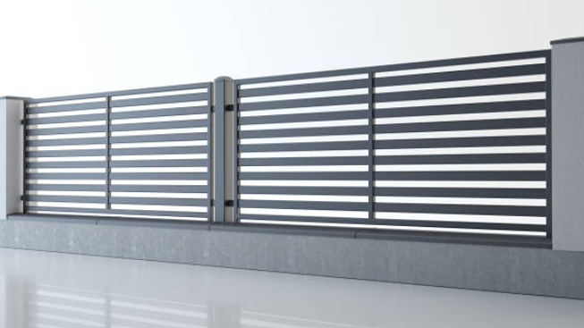 Долговечные и красивые: заборы из алюминия для вашего дома