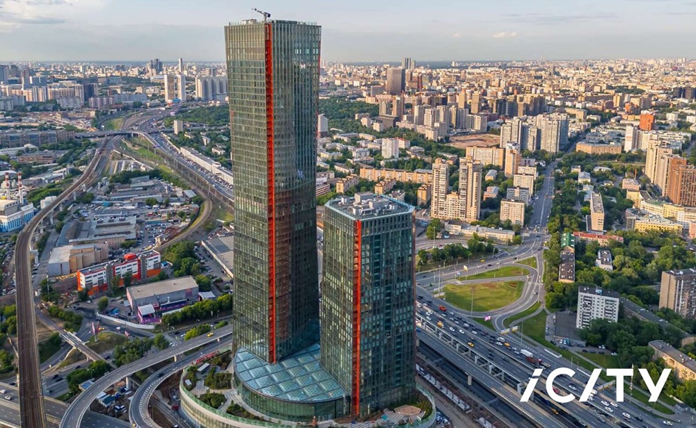 Цифровой каркас iCITY: более 53 км кабельных трасс и современные решения для «умного» офиса