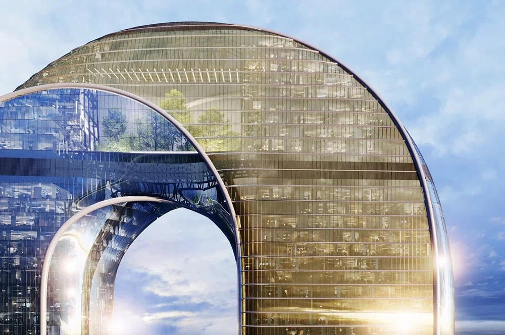 Башня One в "Москва-Сити": самый высокий жилой небоскреб Европы с парком Sky Garden