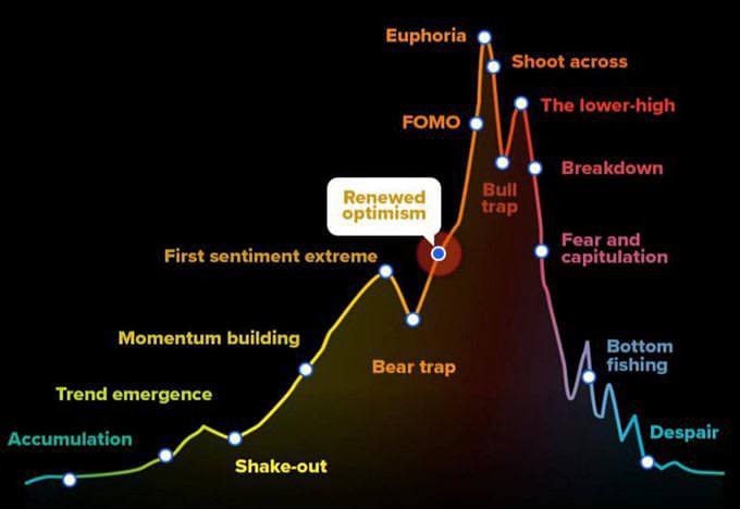 Эмоциональный цикл инвестора: как распознать пики и дно рынка