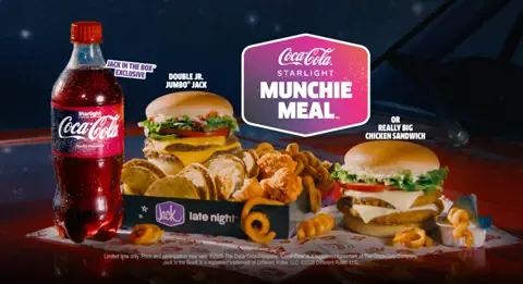 Ограниченная акция: Coca-Cola Starlight возвращается в Jack in the Box с эксклюзивным меню