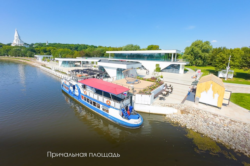 Самая длинная пешеходная набережная вдоль Москвы-реки в Коломенском: 3,5 км с инфраструктурой