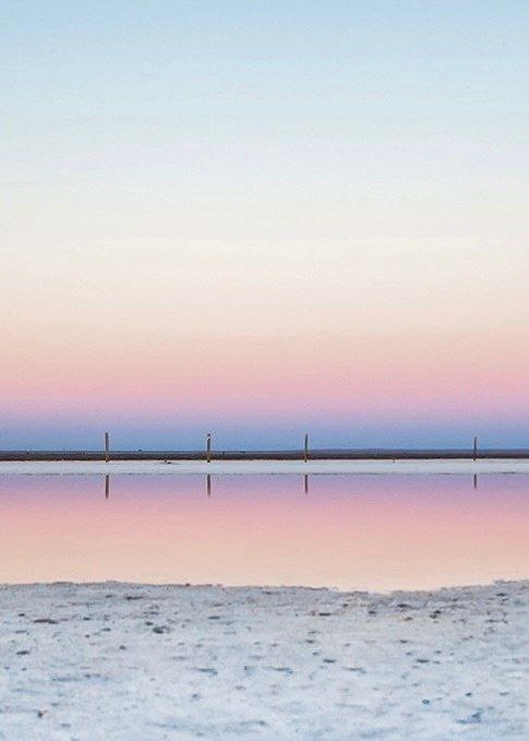 Самое большое солёное озеро в России