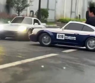 Сколько стоит электрический картинг для дрифта в стиле Porsche 911?