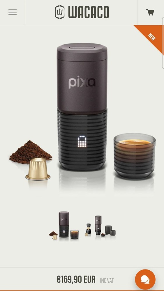 Как устроена работа карманной кофемашины?